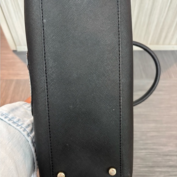 Kate Spade Black and White Dog Satchel - Picture 3 of 4